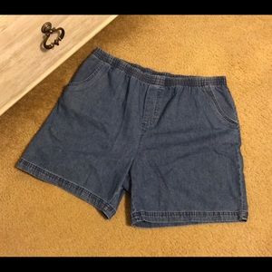 Nice Basic Editions blue jean shorts